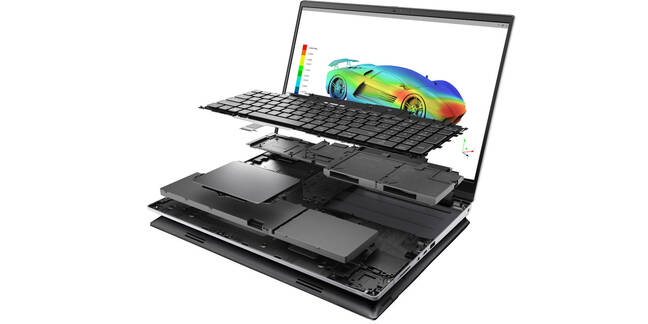 Dell's Precision 7670 with CAMM module 