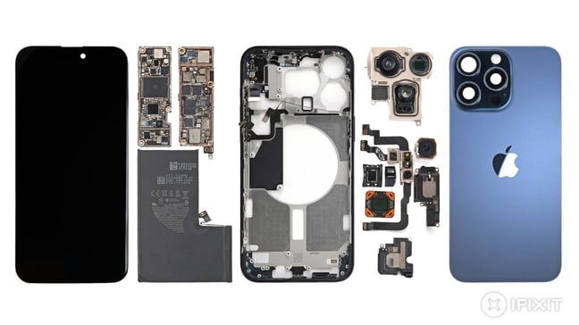 iPhone 15 teardown